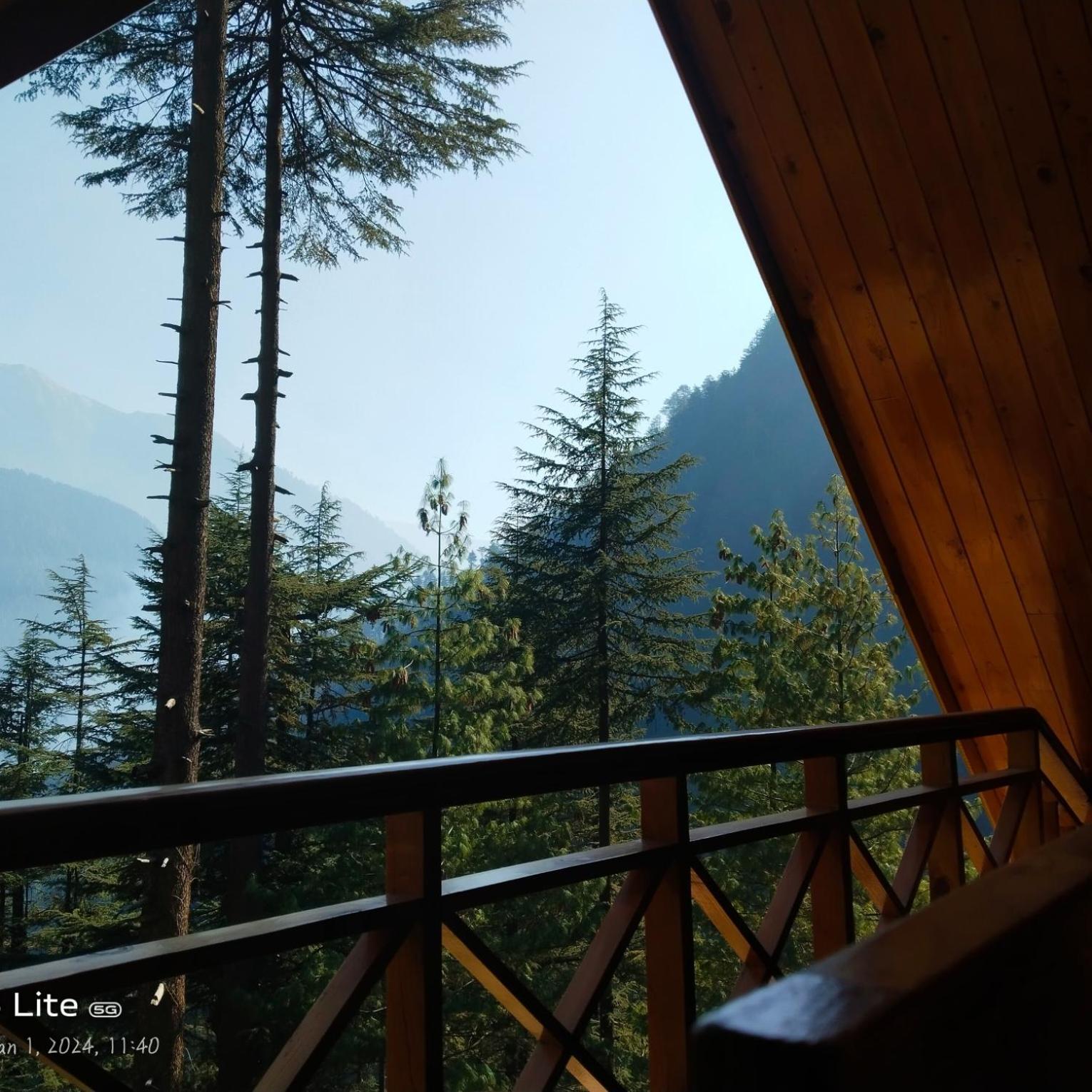 Forest View Cottage Jibhi Экстерьер фото
